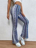 Printed Flare Leggings